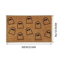 thumbnail image 2 of JoyMoreHome Halloween, Thanksgiving Day Decorations Door Mat, Non-Slip Washable Linen Mats Floor Mat for Outdoor, Front Door, Porch Entryway, Indoor Bathroom and Kitchen, 2 of 5