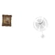 thumbnail image 1 of Marco de fotos floral tallado a mano con números arábigos antiguos y . Reloj colgante ligero para oficina, dormitorio, decoración del hogar, ki, 1 of 8