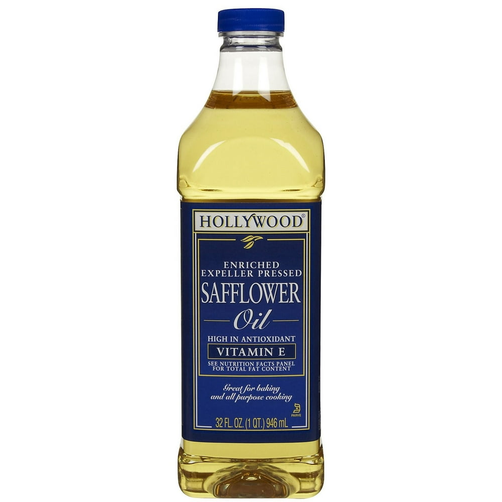 Hollywood Enriched Expeller Pressed Safflower Oil, 32 fl oz Walmart