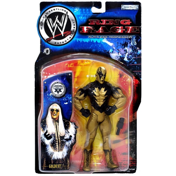 WWE Wrestling Ruthless Aggression Series 7.5 Ring Rage Goldust Action Figure
