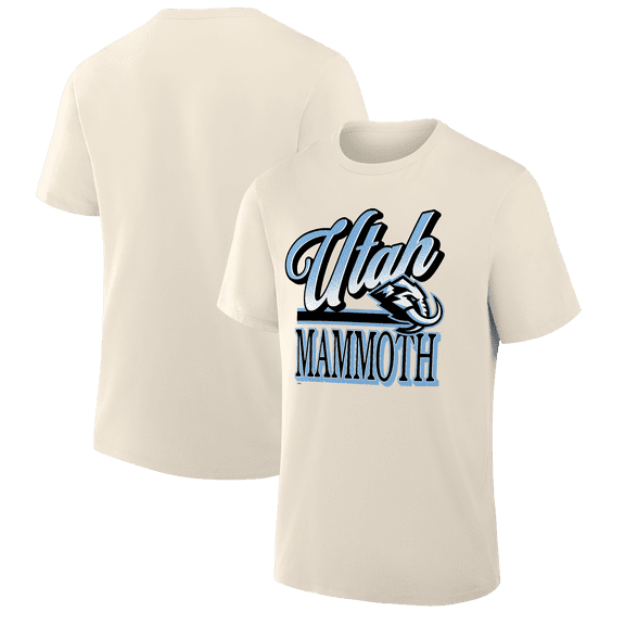Men's Cream Utah Mammoth Legacy T-Shirt