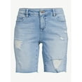 thumbnail image 4 of Sofia Jeans Women's Gabriela High Rise Bermuda Denim Shorts, 4 of 6