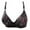 Black, variant on Darzheoy Bras for Women No Underwire Ladies Printing Thin Front Buckle Adjustment Chest Shape Bra Underwear Bras 38/85BC