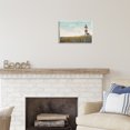 thumbnail image 3 of Stupell Industries Coastal Lighthouse Painting Nature Painting Unframed Art Print Wall Art, 15 x 10, 3 of 7