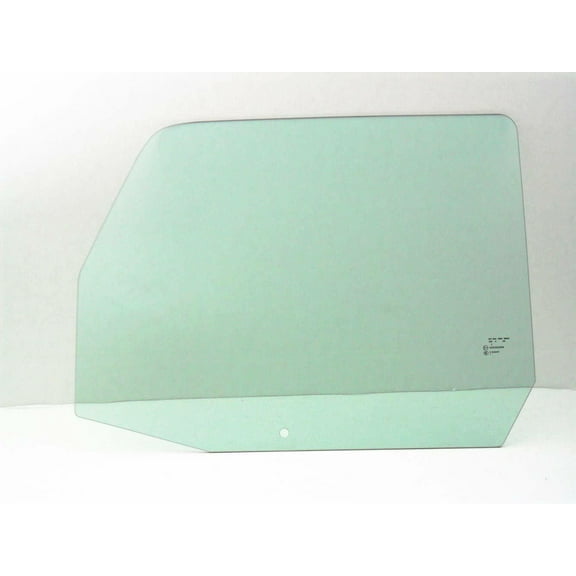 Driver Left Side Front Door Window Door Glass Compatible with Jeep Wrangler 2007-2017 Models/ Wrangler JK 2018 Models