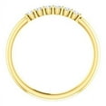 thumbnail image 2 of Jewels By Lux 14K Yellow Gold Diamond Polished 1/8 CTW Diamond Stackable Ring Size 7, 2 of 3