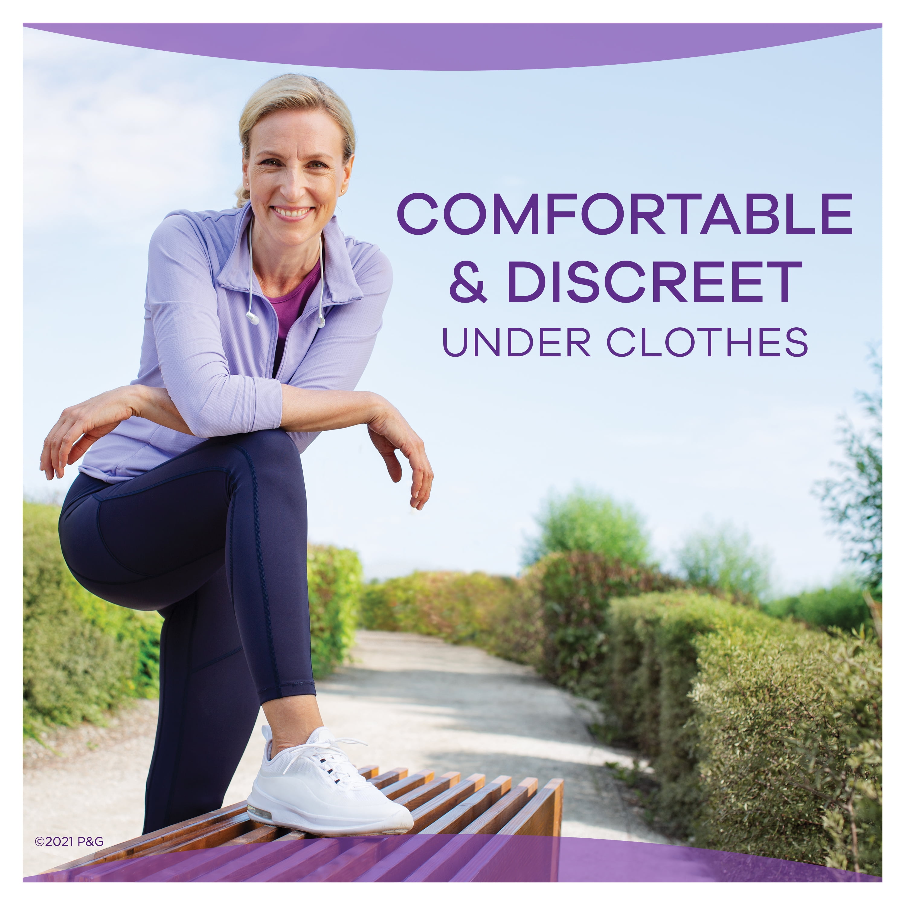 Always Discreet Heavy Absorbency Incontinence Pads, Long Length, 117 ct