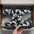 thumbnail image 3 of Customuart Camouflage Shoes for Men Running Shoes Gray Sneakers Size 6, 3 of 5