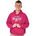 thumbnail image 5 of Eat Veggies Fun Message Vegetarian Hoodie Sweatshirt Women Men Brisco Brands L, 5 of 6