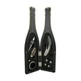 thumbnail image 2 of 13" Black Bottel Wine Accessorie Kit, 2 of 7