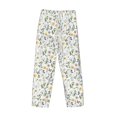 thumbnail image 6 of Balery Watercolor Wildflower 2 print Men's Pajama Pants,Ultra Lightweight Pjs,Lounge Pant-X-Large, 6 of 9
