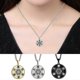 thumbnail image 2 of Stainless Steel Metatron Cube Necklace Flower Of Life Pendant Chakra -ayane, 2 of 5