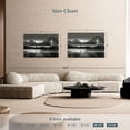 thumbnail image 4 of Elephant Stock Oxbow Bend Bw Wall Art - Horizontal Canvas Wall Art - Living Room Wall Decor - Nature Canvas - Black And White Decor - 48" x 32", 4 of 8
