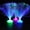 B #2, variant on Fiber Optic Flowers Lamp Tricolor LED Light | 35-40cm Romantic Decorative Night Light | USB Powered with 8 Lighting Effects | Home Bedroom Party Bar Table Centerpiece Decor | Auto Cycle Flashing Mode