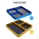 thumbnail image 1 of Magnetic Desktop Screws Tools Parts Tray Holder Storage Plate Box Case Organizer for Metal Parts Screws Sockets Bolts Pins Organization, 1 of 5