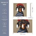 thumbnail image 2 of Yayeee Toggle Light Switch Wall Plate 2-Gang 4.56"x4.48" Decorative Outlet Cover, Dog Artist, 2 of 7