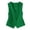 Green, variant on Womens V Neck Vest Top Sleeveless Button Down Fully Lined Solid Going Out Crop Tops Slim Fit Sleeveless Vest Cardigan Short Crop Top