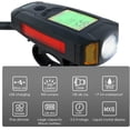 thumbnail image 4 of LED Bike Light Set, Super Bright Waterproof Front Headlight and Rear Bicycle Light Odometer Speedometer Thermometer USB Rechargeable Bike Light Multifunctional Calorie Calculator for Road Mountain, 4 of 8