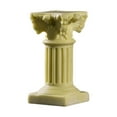 thumbnail image 4 of facefd Miniature Roman Pillar Pedestal Stand Statue Greek Column for Scenery Table Yellow, 4 of 8