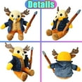 thumbnail image 2 of 99 Nights In the Forest Plush Doll 9.8" Collectible Stuffed Animal Winter Plush Perfect Christmas Gifts(Bluebrown), 2 of 11