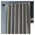 thumbnail image 6 of TiaGOC Faux Linen Room Darkening Curtains - 84 Inches Long Luxury Linen Curtains for Bedroom & Living Room (1 Panel), 50W X 84L, Clay, 6 of 9