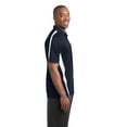 thumbnail image 3 of Sport-Tek PosiCharge Micro Mesh Colorblock Polo-XL (True Navy/ White), 3 of 6