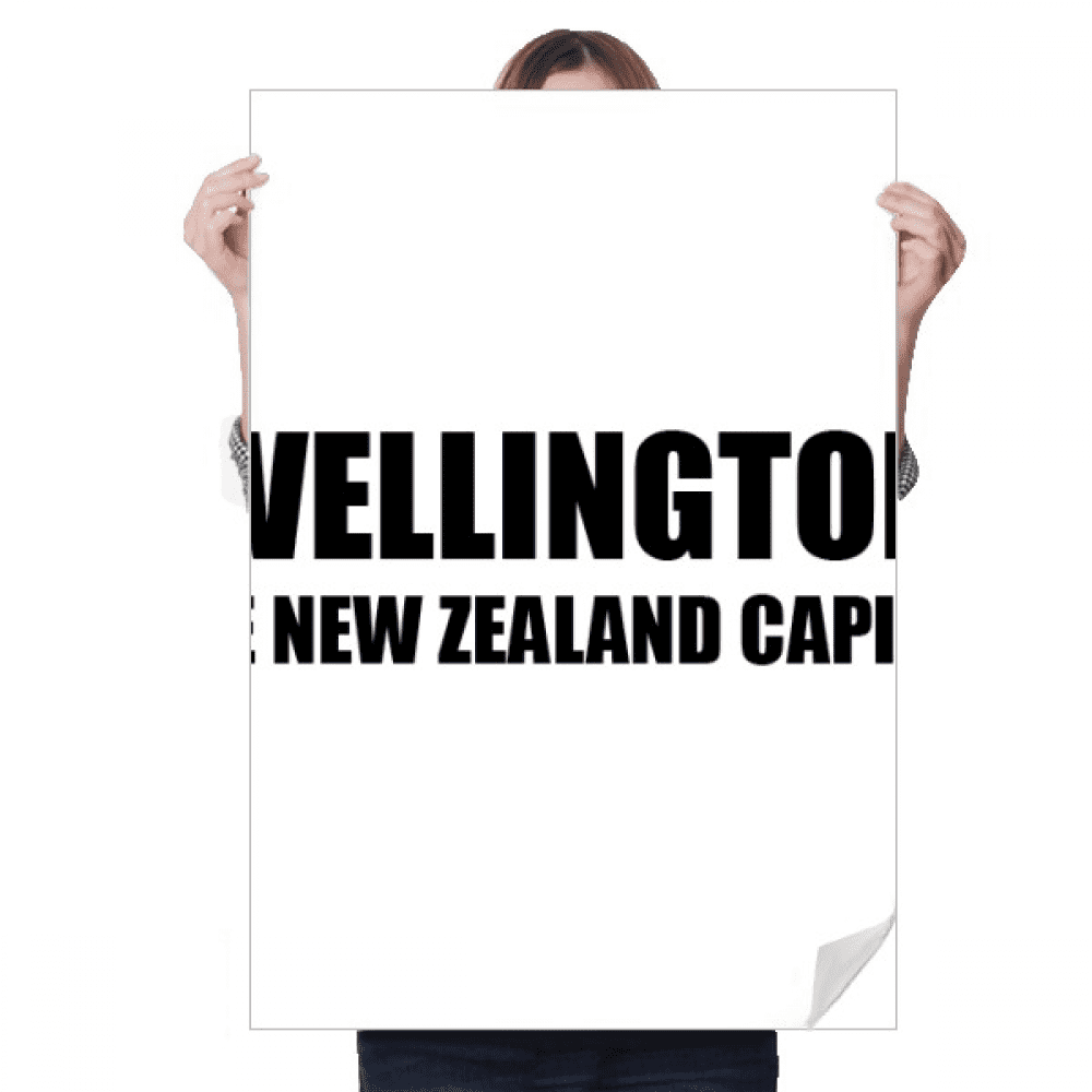 Wellington The New Zealand Capital Sticker Decoration Poster Playbill Wallpaper Window Decal