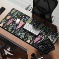 thumbnail image 2 of Long Mouse Pads for Desk,Pioneer Flower Floral Print Pattern Desk Mats on Top Of Desks, Desk Mouse Pad Extra Large with 3mm Non-Slip Base and Stitched Edge for Gaming,Office,Work,Home 35.4"x15.7", 2 of 6