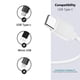 thumbnail image 4 of Cable Carplay para coche, paquete de 3 unidades USB-A a USB-C para iPhone y iPad, 4 of 5