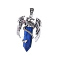 thumbnail image 2 of Collar Colgante Fernando Joyería Moda Antiguo Natural Azul Oscuro, 2 of 8