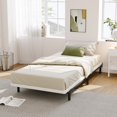 COMASACH 7 Inch Metal TwinXL Bed Frame, Bed Base for Box Spring, Heavy