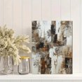 thumbnail image 2 of Qisvanset Abstract Texture Canvas Wall Art 15.75x11.81 Inches, 2 of 8