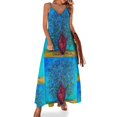 thumbnail image 1 of Nuevo vestido sin mangas con explosión de discoteca, ropa para mujer, ropa para mujer, vestidos de fiesta, 1 of 7