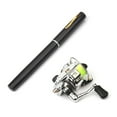 thumbnail image 1 of Collapsible Fishing Rod Reel Combo Mini Pen Fishing Pole Kit Telescopic Fishing Rod Spinning Reel Combo Kit, 1 of 8