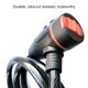 thumbnail image 4 of Wosthever Candado antirrobo para bicicleta, bobina de Cable de bucle de seguridad de acero inoxidable con llave, accesorios para bicicleta Ciclismo, 4 of 6