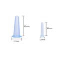 thumbnail image 2 of 2 uds dispositivo de ventosas fácil de usar ventosas de silicona para masaje de ojos uso doméstico, 2 of 6