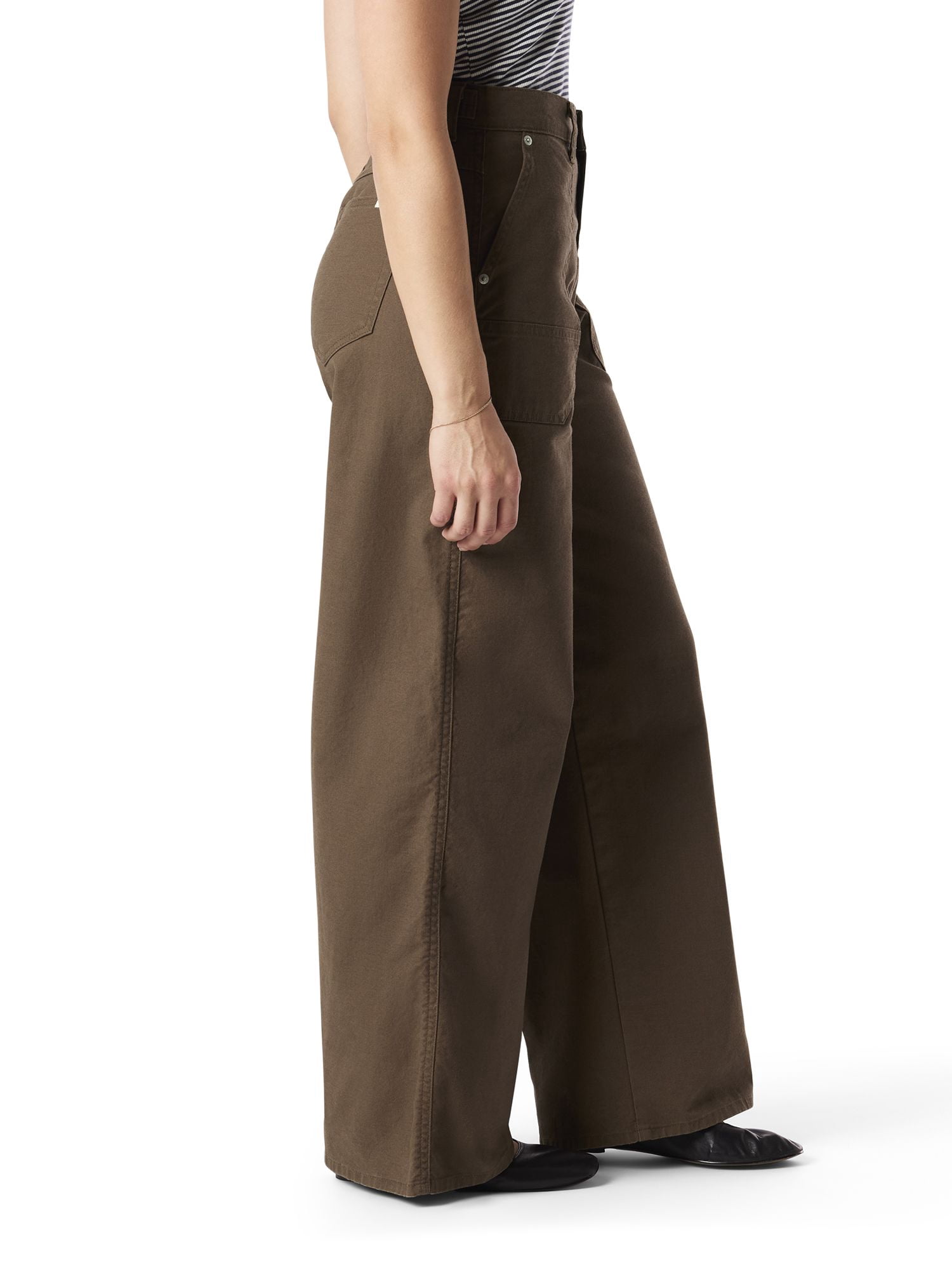 Levi Strauss Signature Women's and Women's Plus Vintage Cinch Loose Cargo Pants