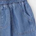 thumbnail image 7 of 6-12 Months Infant Baby Denim Jogger Pants,Kids Elastic Waist Lightweight Trousers with Pockets,Summer Fall Breathable Casual Pants for 3 6 9 12 18 Months 2T 3T 4T Toddler,Blue, 7 of 7