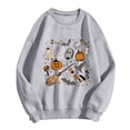 thumbnail image 4 of VBARHMQRT Womens Hooded Sweatshirt Ladies' Loose Top Cute Print Hoodie, 4 of 4