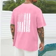 thumbnail image 3 of Tops para hombre, blusas y camisas de cuello redondo y manga corta para hombre, blusas casuales de cuello redondo con estampado de moda para hombre, blusas de cuello redondo y manga corta, camisas par, 3 of 5
