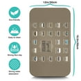 thumbnail image 5 of Premium 19.5x12in Coffee Bar Mat Anti-Slip, Super Absorbent Silicone - Ideal Kitchen Counter Coffee Drying Pad for Coffee Pots, Espresso Machines, 5 of 7