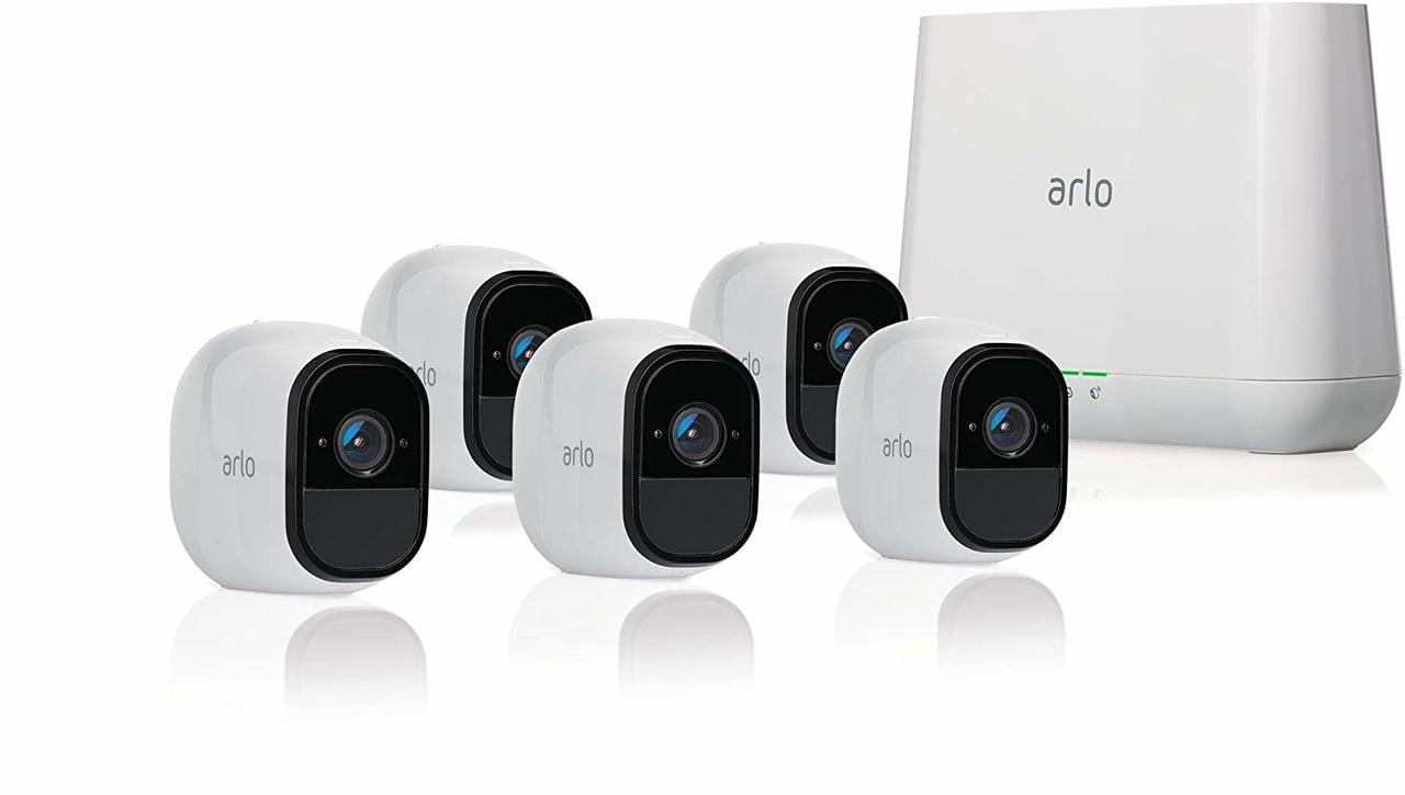 Arlo Pro 2 VMS4530P100NAR Wireless Home Security Camera System with Siren, Rechargeable, Night
