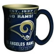 thumbnail image 1 of Boelter 9225412791 17 oz NFL Los Angeles Rams Alternate Design Spirit Style Coffee Mug, 1 of 1