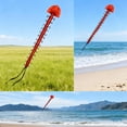 thumbnail image 1 of Cometa ciempiés gigante con forma de animal, cometa para volar en la playa, manga de viento de poliéster, fácil de volar, individual 7 centímetros, 1 of 8