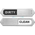 thumbnail image 1 of Dishwasher Magnet Clean Dirty Sign, High Strength Magnetic Effect, Made of High Grade Stainless Steel, Easy to Slide, High Match with Dishwasher Surface, A Perfect Match for Dishwasher (Silver), 1 of 6