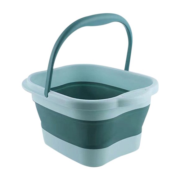 EGNMCR Seau Pliant pour Bain de Pieds, Bassine de Bain de Pieds pour la Maison, Bassine de Massage pour Lavage des Pieds, Cuisse Élevée à Hauteur du Genou, Seau Multifonction pour Bain de Pieds, Seau à Eau, Bassine de Trempage 13 L
