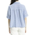 thumbnail image 2 of Max Studio womens  Collared Button-Front Blouse, l, 2 of 3