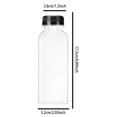 thumbnail image 3 of 12oz Empty Juice Bottles With Caps Reusable Water, 3 of 4
