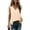Apricot, variant on Women's Loose Fit Casual Flowy Tank Tops V Neck Trendy Sleeveless Summer Tops Clothes Outfits Lace Tank Tops Side Split 2025
