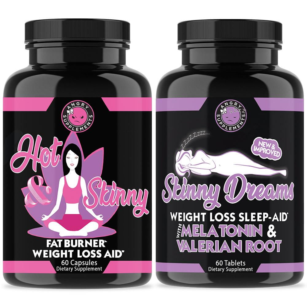 Hot and Skinny & Skinny Dreams Weight Loss Sleep Aid (2-Pack)